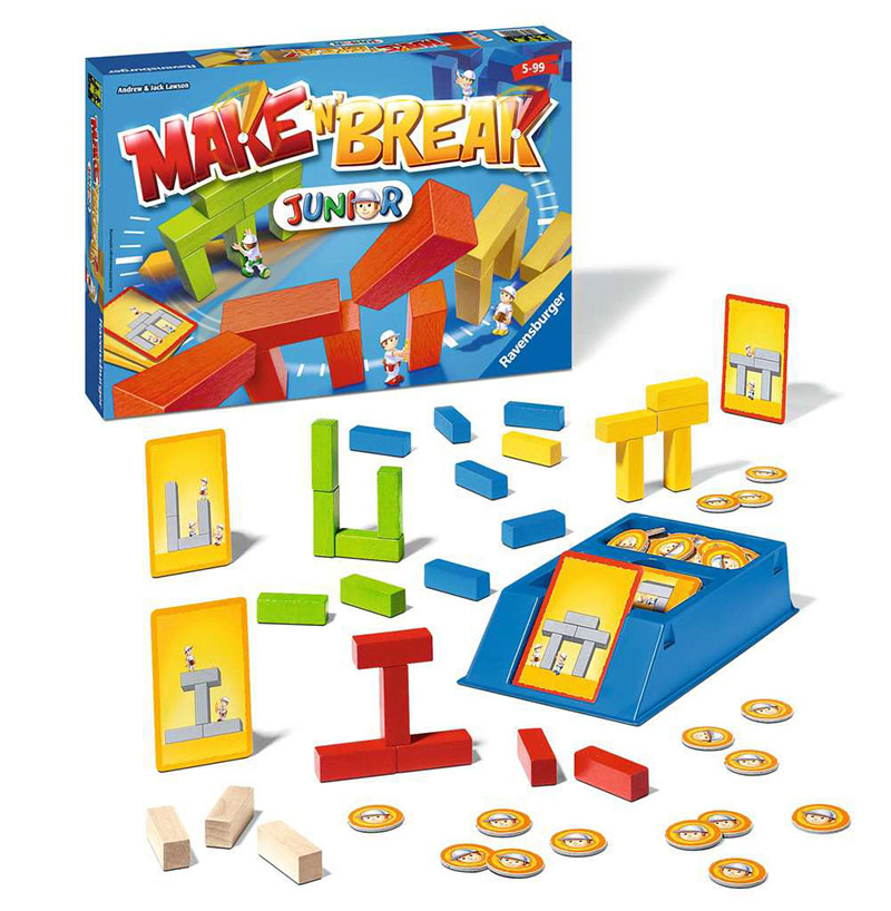 RAVENSBURGER Napravi i Sruši - Make N Break JUNIOR - Društvena igra RA22009 - dodatni pogled