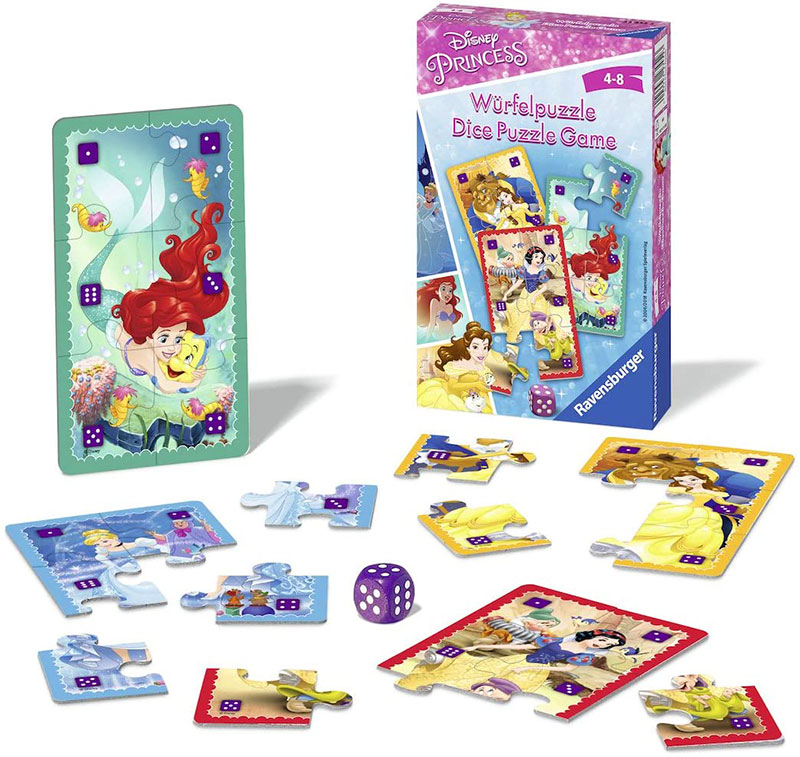 RAVENSBURGER Društvena igra sa kockicama Puzzle - Disney Princess RA23451 - dodatni pogled