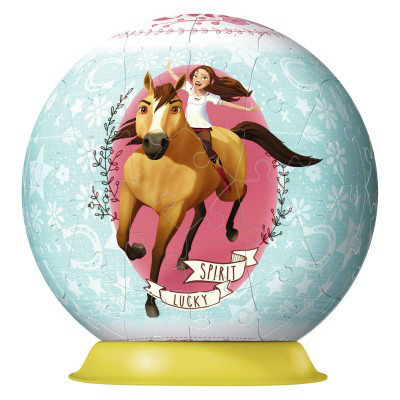 RAVENSBURGER 3D puzzle LOPTA Konji - Spirit Riding Free RA11143 - dodatni pogled