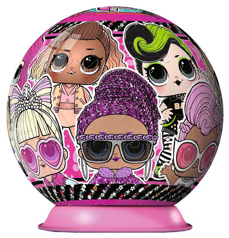 RAVENSBURGER 3D puzzle LOPTA LOL Surprise RA11162 - dodatni pogled