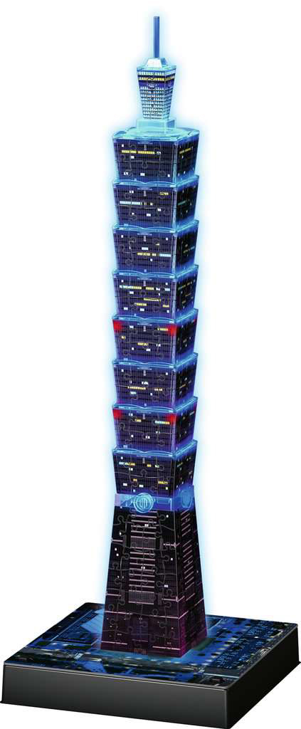 RAVENSBURGER 3D puzzle Maketa - Lampa TAIPEI 101 RA11149 - dodatni pogled