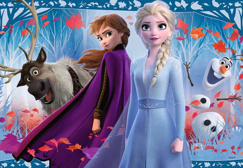 RAVENSBURGER Puzzle 2x12 delova Disney FROZEN 2 RA05009 - dodatni pogled