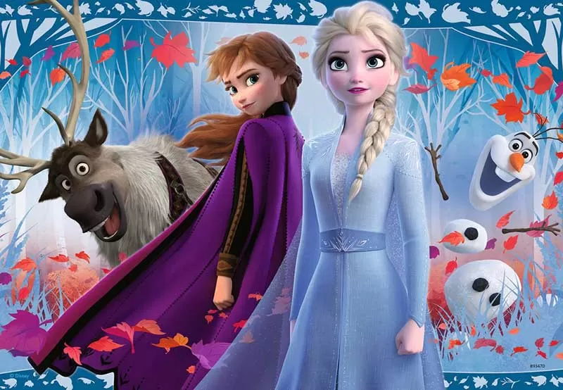 RAVENSBURGER Puzzle 2x12 delova Disney FROZEN 2 RA05009