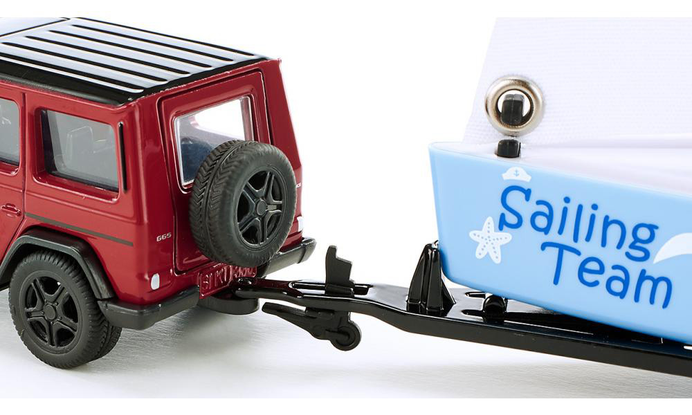 SIKU Autić i jedrilica Džip i Brod 2564 - dodatni pogled