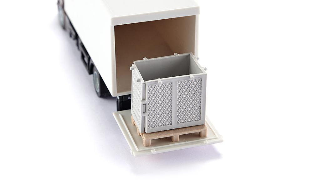 SIKU UPS Logistic Teretni kamion MAN sa platformom Teretnjak 1997 - dodatni pogled