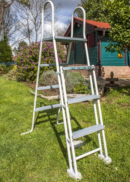 Okrugli metalni bazen Gre Fiji 460x120cm - dodatni pogled