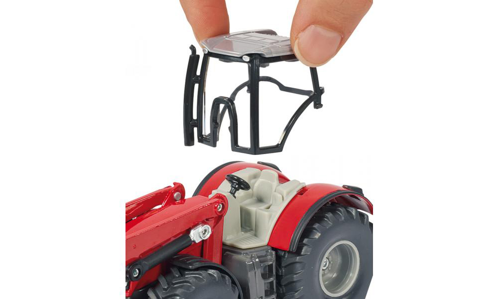 SIKU Traktor utovarivač Massey Ferguson 1985 - dodatni pogled
