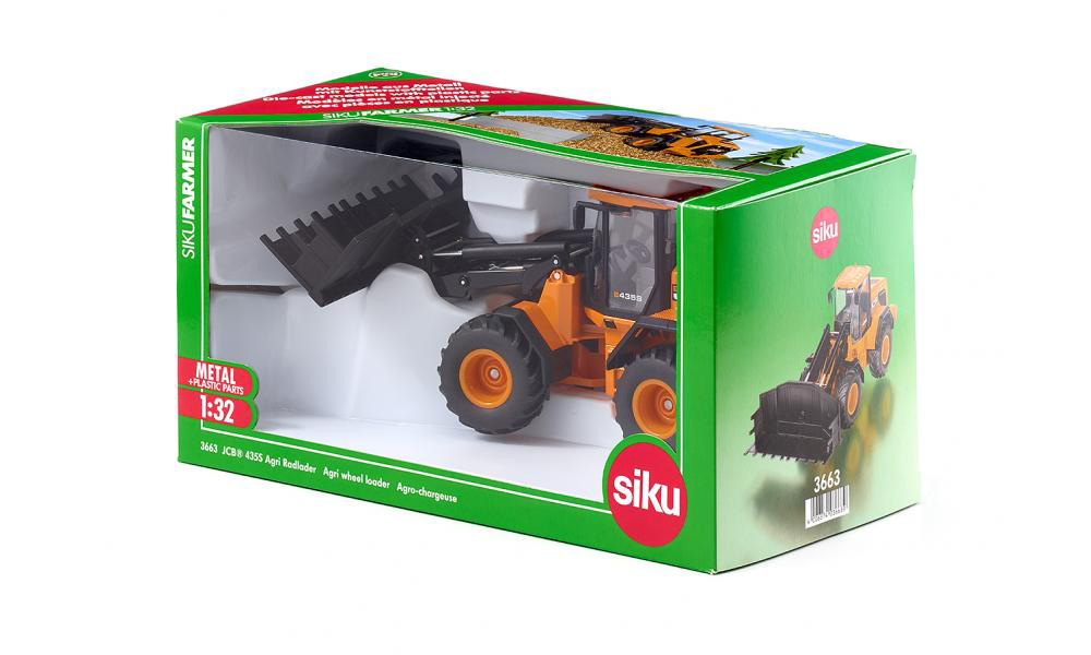 SIKU Agri traktor utovarivač JCB 435S 1:32 3663 - dodatni pogled