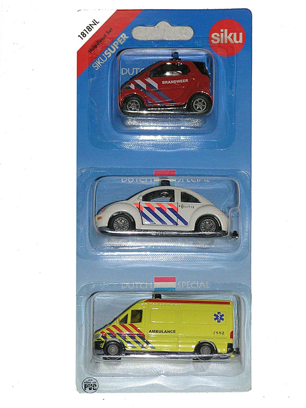 SIKU Set Ambulantni set Hitna pomoć Policija 112 Hitna služba 1818S - dodatni pogled