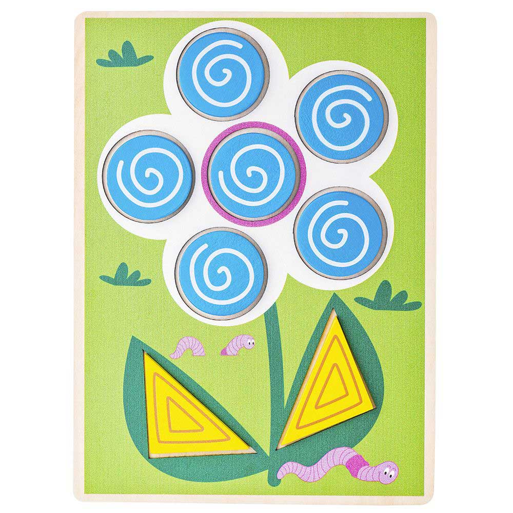 WOODY Didaktički set - Uklapalica sa osnovnim oblicima 91915 - dodatni pogled