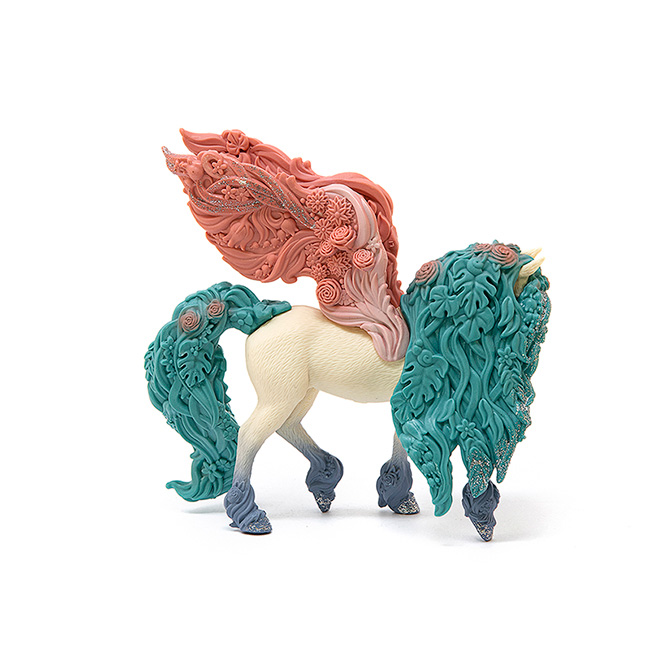 SCHLEICH Figurice Bayala - Cvetni pegaz - Prelepi pegaz 70590 - dodatni pogled