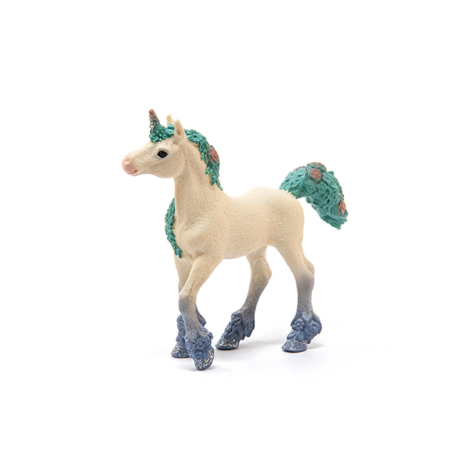 SCHLEICH Figurice Bayala - Cvetno jednorog ždrebe 70591 - dodatni pogled