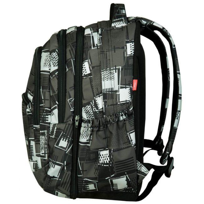 TARGET 2 u 1 - Ranac za školu CURVED Squares 26695 - dodatni pogled