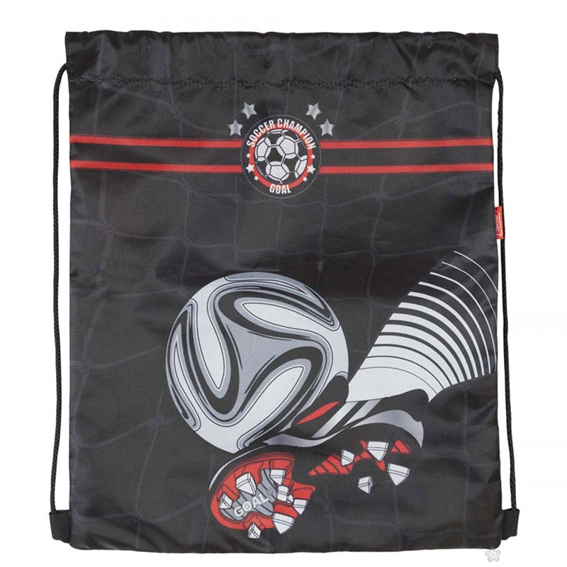 TARGET Vrećica za sportsku opremu Torba za fizičko Gym Bag FOOTBALL Black 17880 - dodatni pogled