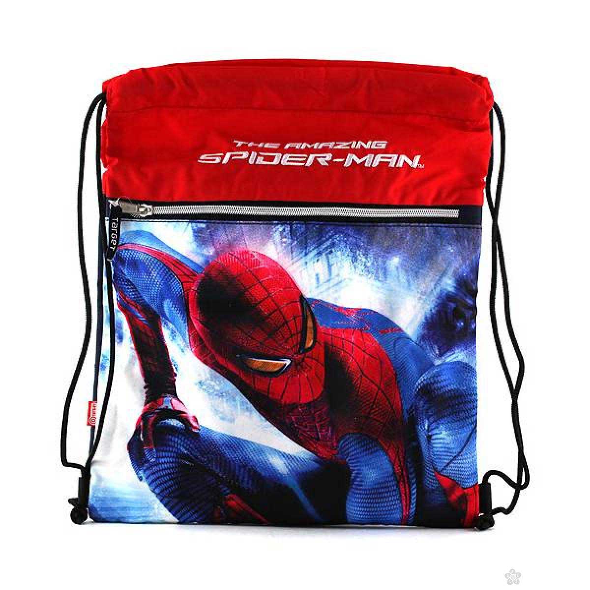 TARGET Vrećica za sportsku opremu Torba za fizičko Gym Bag SPIDERMAN Plava 23865 - dodatni pogled