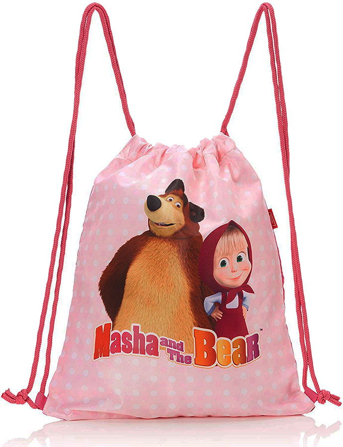 TARGET Vrećica za sportsku opremu Torba za fizičko Gym Bag MASHA AND THE BEAR 17641 - dodatni pogled