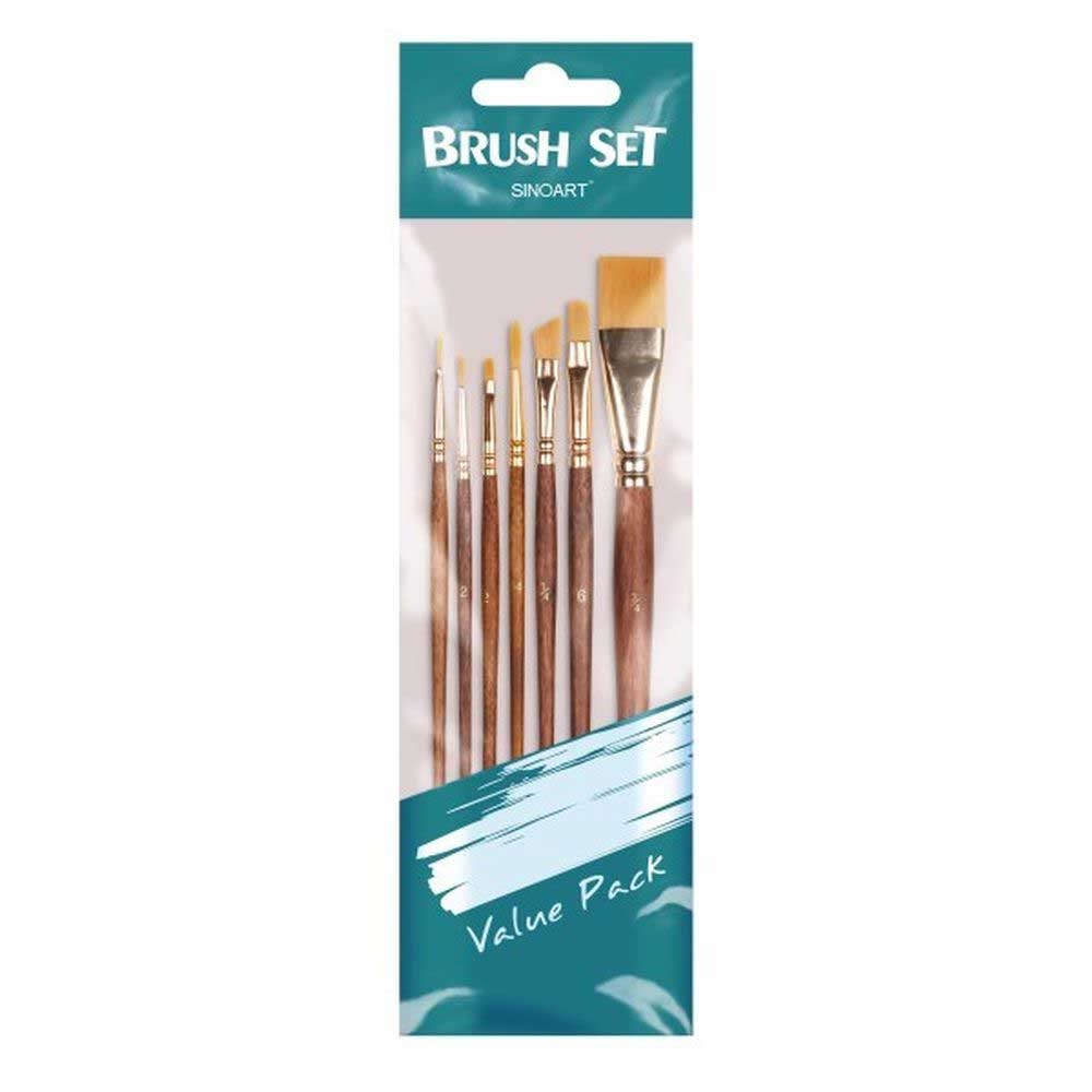 Komplet četkica za slikanje 7 komada sintetička dlaka Vermeer Pop Brush 622017 - dodatni pogled