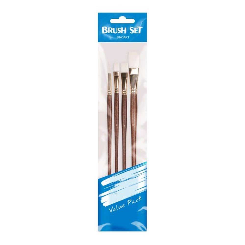 Komplet četkica za slikanje 4 komada prirodna dlaka Vermeer Pop Brush 622016 - dodatni pogled