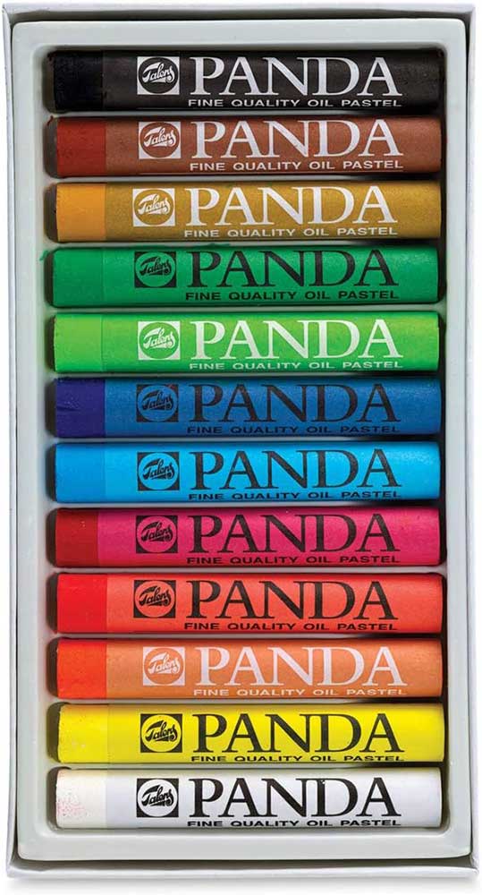 Pastel boje za decu Komplet 12 komada Panda Royal Talens 689201 - dodatni pogled