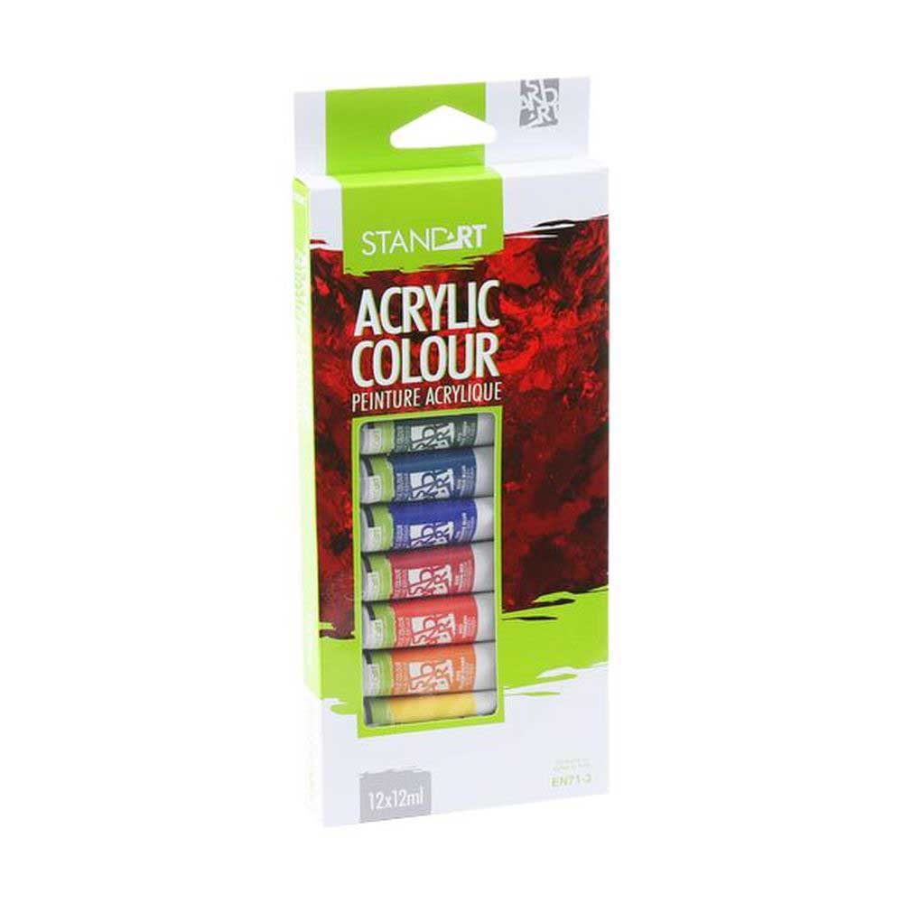 Komplet za slikanje Akrilne boje blind ram i četkice StandArt Pop Tools 617061 - dodatni pogled