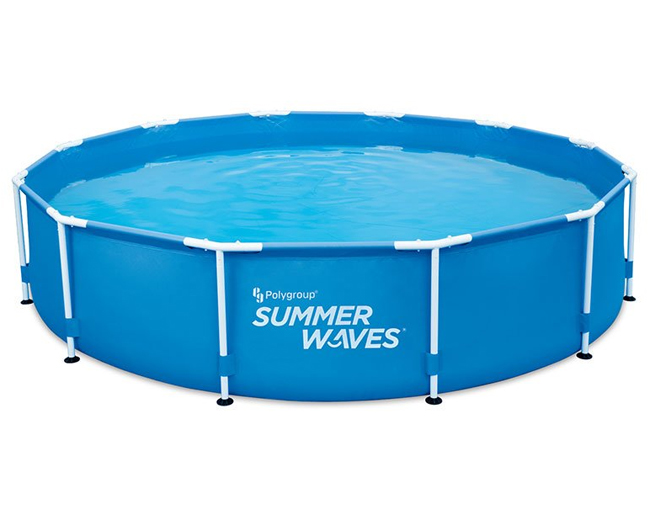 Okrugli bazen sa metalnim ramom 366x76cm Summer Waves Sa filter pumpom - dodatni pogled
