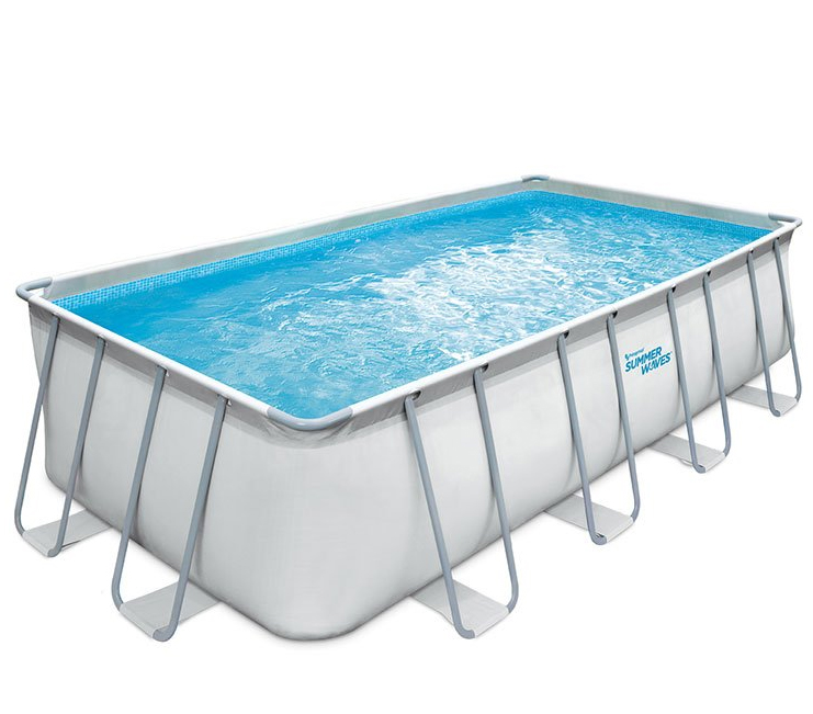 Bazen sa metalnim ramom Komplet 549x274x132cm Elite Summer Waves sa skimer filter pumpom SFX1500 + RX600 - dodatni pogled