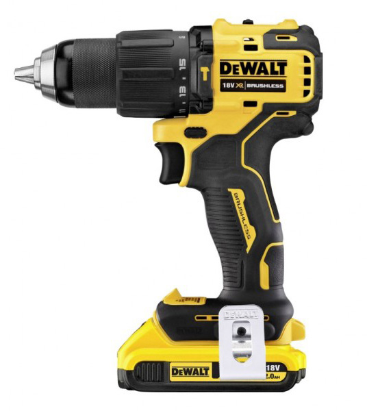 Dewalt akumulatorska udarna bušilica odvijač DCD709D2T - dodatni pogled