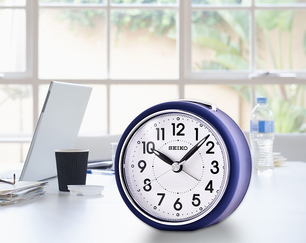 Seiko stoni sat budilnik QHE125L - dodatni pogled