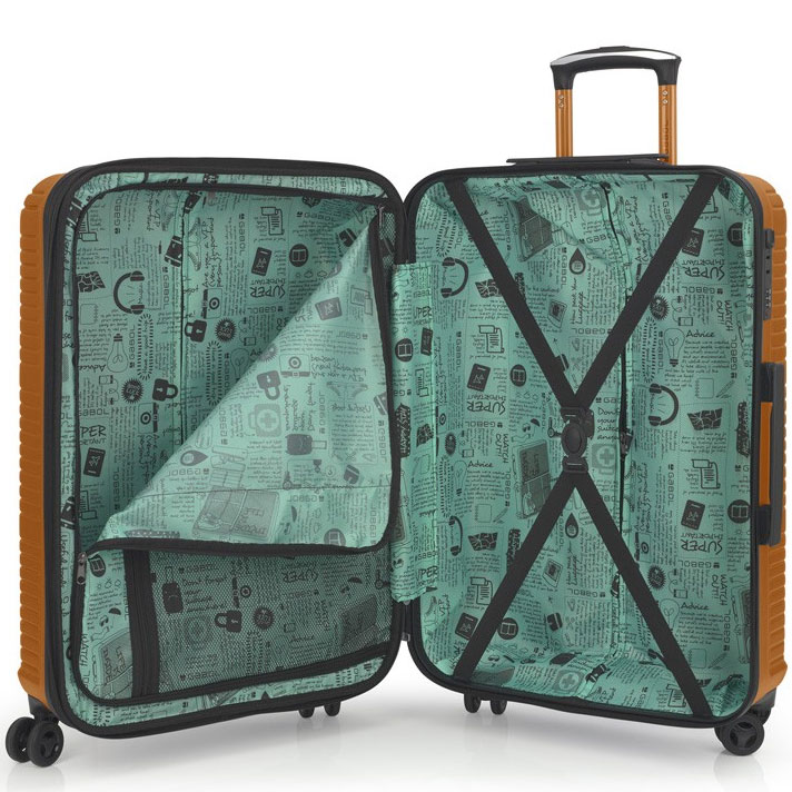 Srednji ABS kofer za putovanje Gabol Shock 120246-011 - dodatni pogled