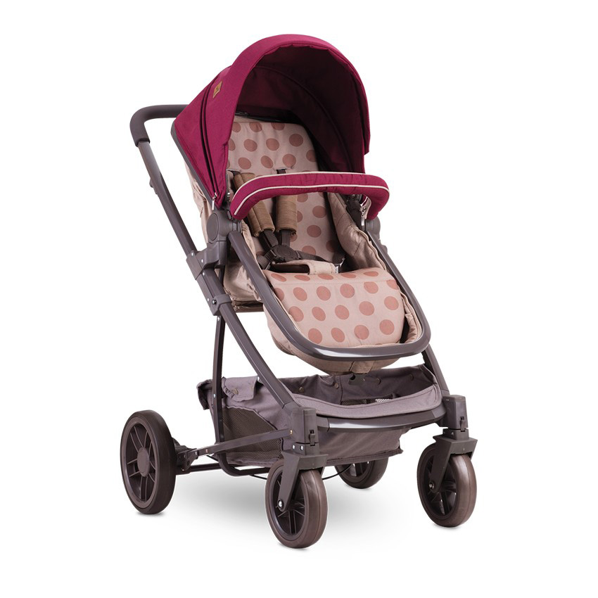 LORELLI Kolica za bebe S-500 SET Beige and Red Dots - dodatni pogled