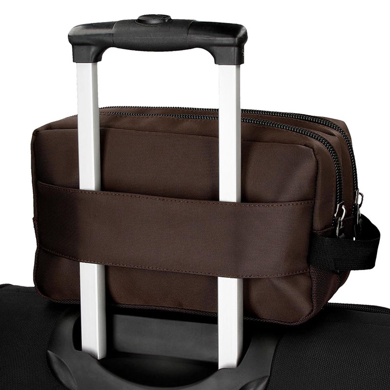 Muški Neseser Roll Road Stock Brown 56544 - dodatni pogled