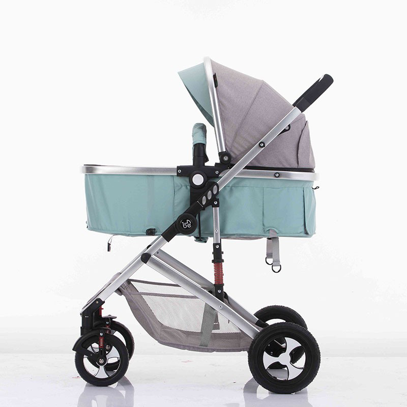 BBO Kolica za bebe SPRINTER mint-srebrna 808CSL - dodatni pogled