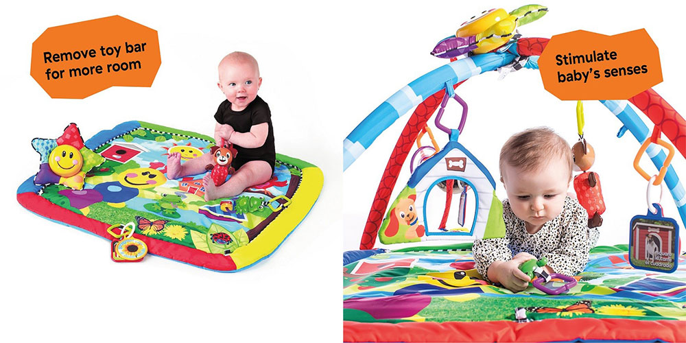 KIDS II Baby Einstein Podloga za igru Caterpillar And Friends SKU90575 - dodatni pogled