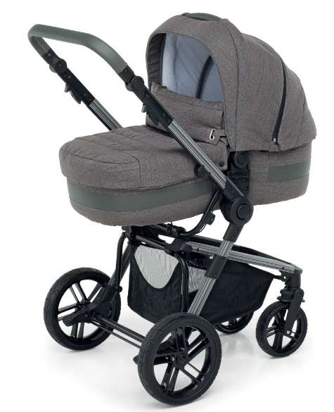 FOPPAPEDRETTI Kolica za bebe Set Modular iWOOD Elite Grey 9700344410 - dodatni pogled