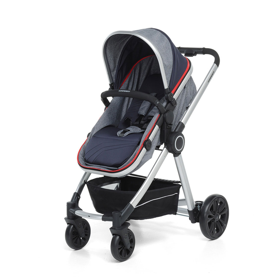 FOPPAPEDRETTI Kolica za bebe Set BIKINI PLUS Marine 9700363307 - dodatni pogled