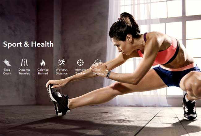 Pametni sat Honor Band 5 Sports Glacier Grey - dodatni pogled