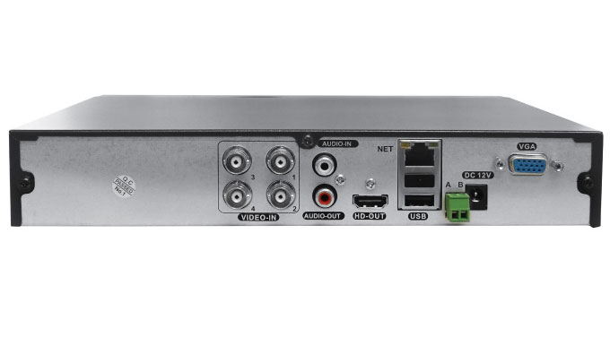 Hibridni 4CH snimač za video nadzor XVR-A422 - dodatni pogled