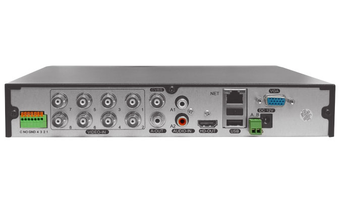 Hibridni 8CH snimač za video nadzor XVR-A822 - dodatni pogled