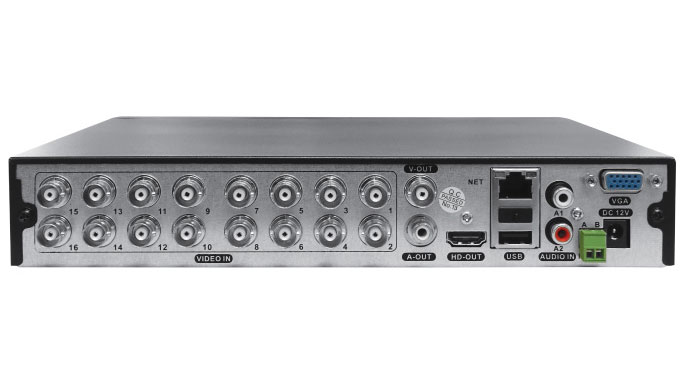 Hibridni 16CH snimač za video nadzor XVR-A1622 - dodatni pogled