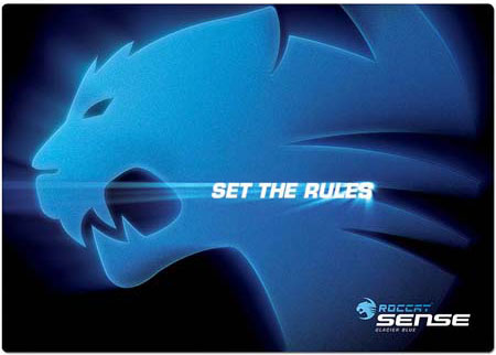 Roccat SenseGlacierBlue - profesionalna podloga za miša - dodatni pogled