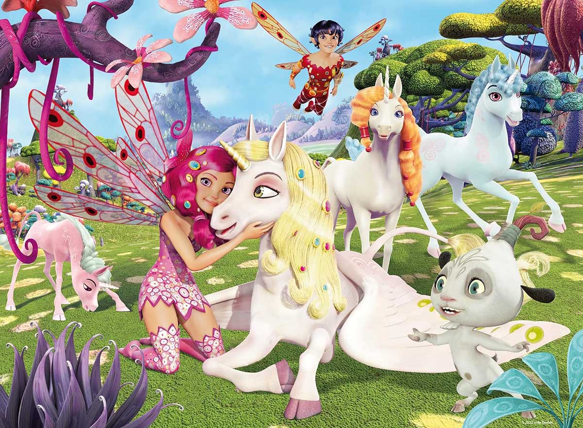 Puzle slagalica 100 delova Mia and Me Ravensburger 13388 - dodatni pogled