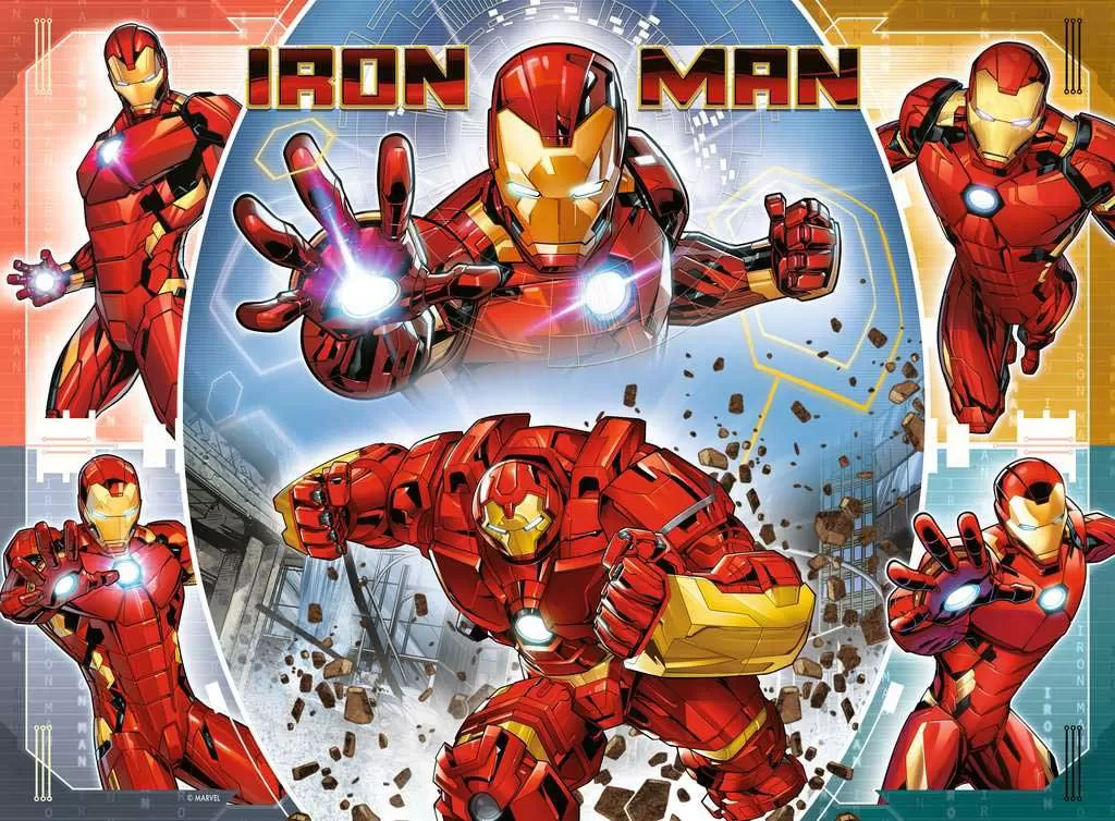 Puzle slagalica 100 delova Iron Man Ravensburger 13377