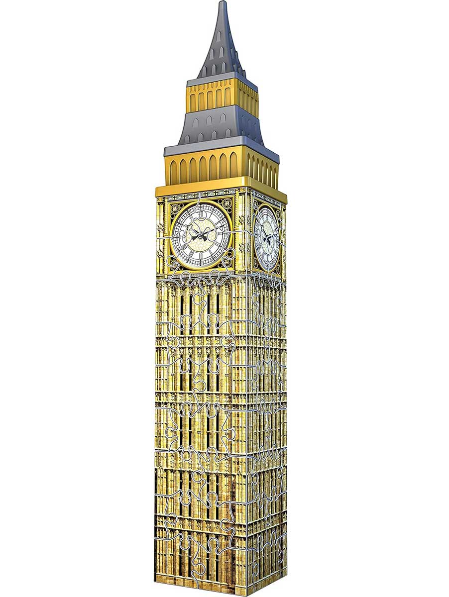 3D Puzzle Big Ben 60 delova Ravensburger 11246 - dodatni pogled