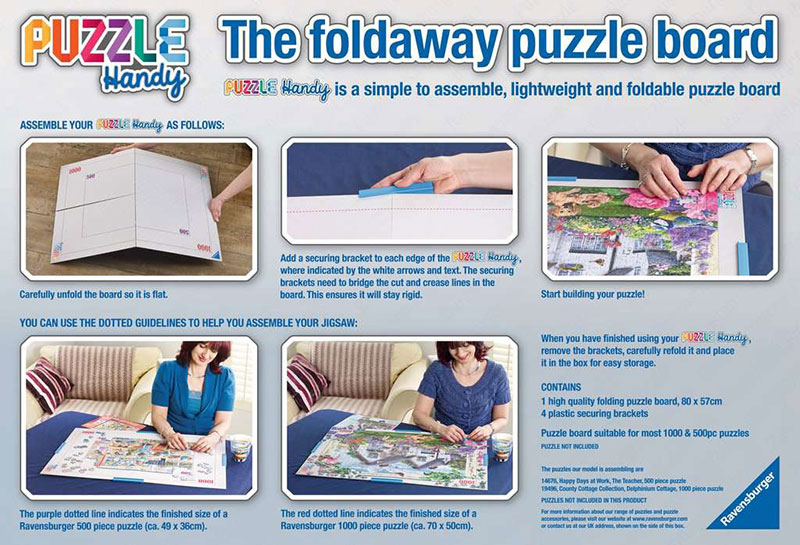 Ravensburger Tabla za slaganje puzli - Puzzle Handy 17971 - dodatni pogled