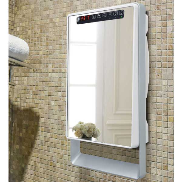 Grejalica za kupatilo sa ogledalom i držačem peškira Radialight Touch Visio - dodatni pogled