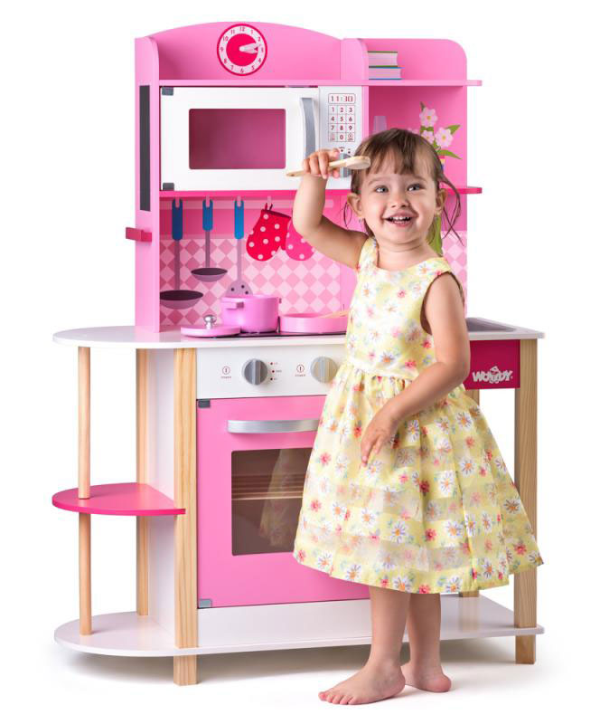WOODY Drvena dečija kuhinjica Trendy 91311 - dodatni pogled