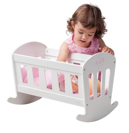 Drveni krevetac za lutke Trendy WOODY 91327 - dodatni pogled