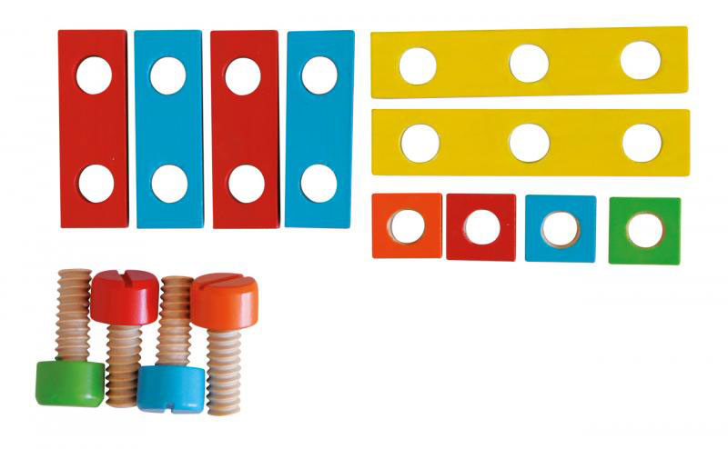 Dečija drvena kutija sa alatom WOODY 91868 - dodatni pogled