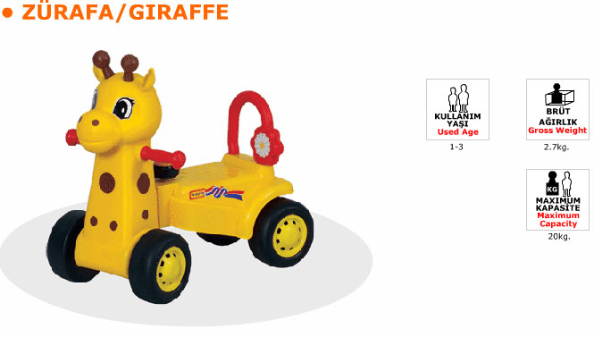 Pilsan Žirafa Muzička Guralica 07310 - dodatni pogled