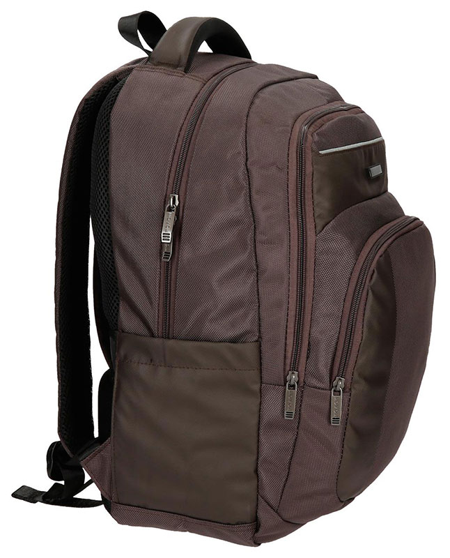 Movom Ranac za laptop 15.6 inča sa USB portom Clark Brown 57524 - dodatni pogled